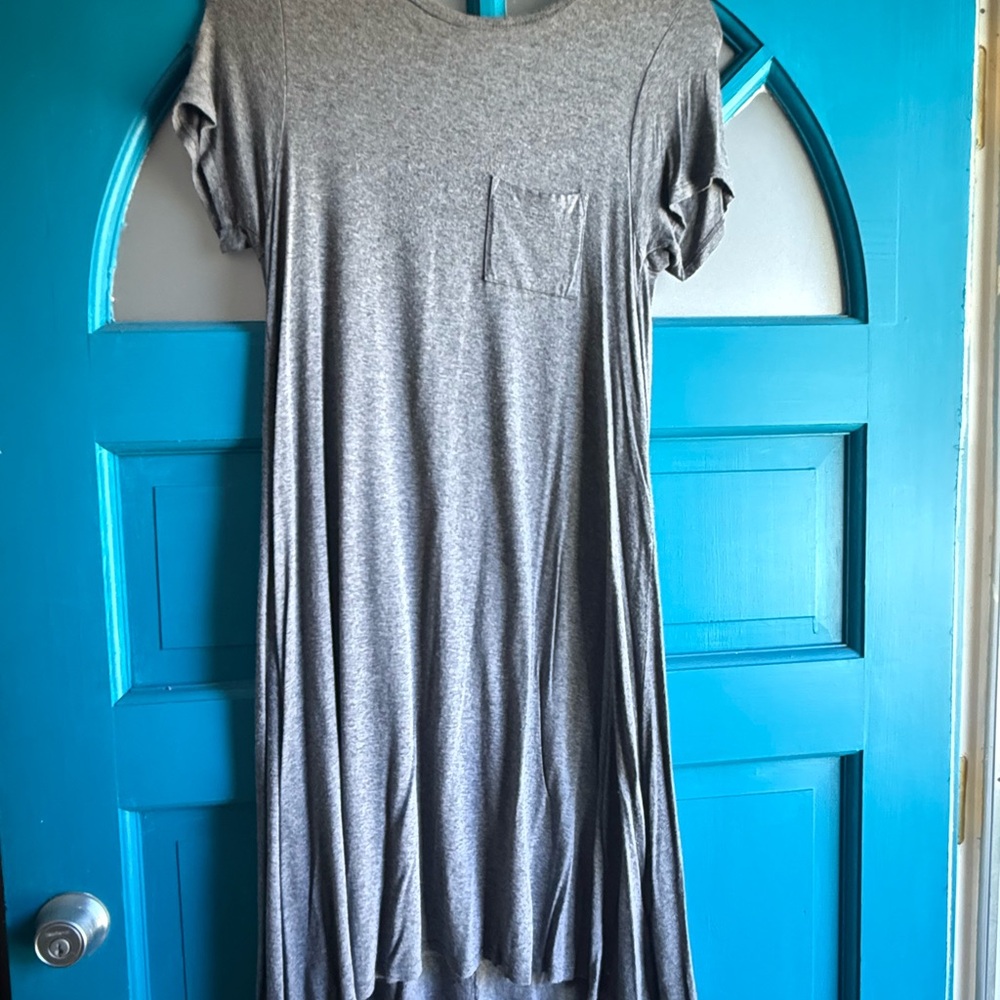 LuLaRoe Gray High Low Dress